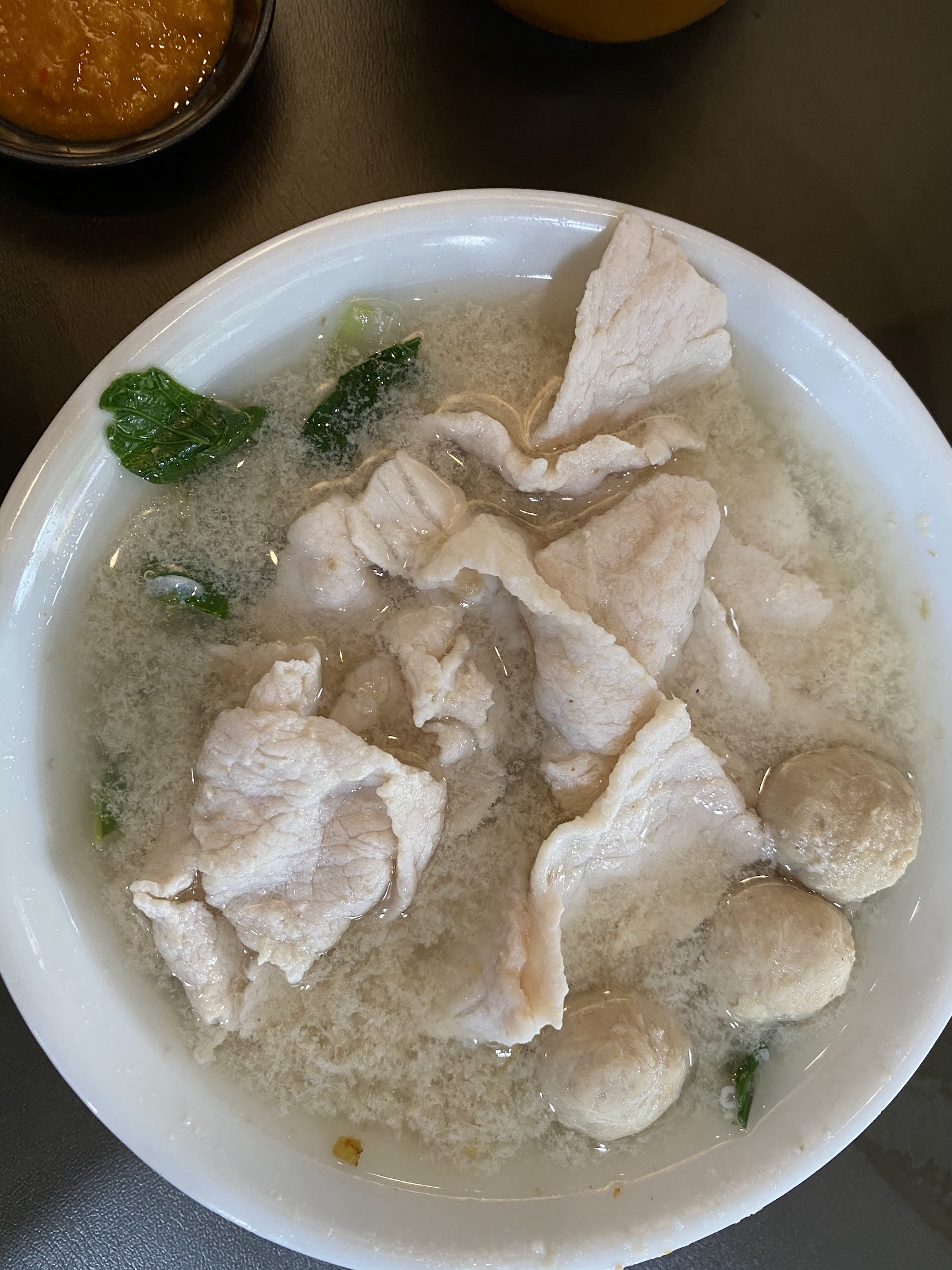 PORK BELLY SOUP 五花肉片汤
